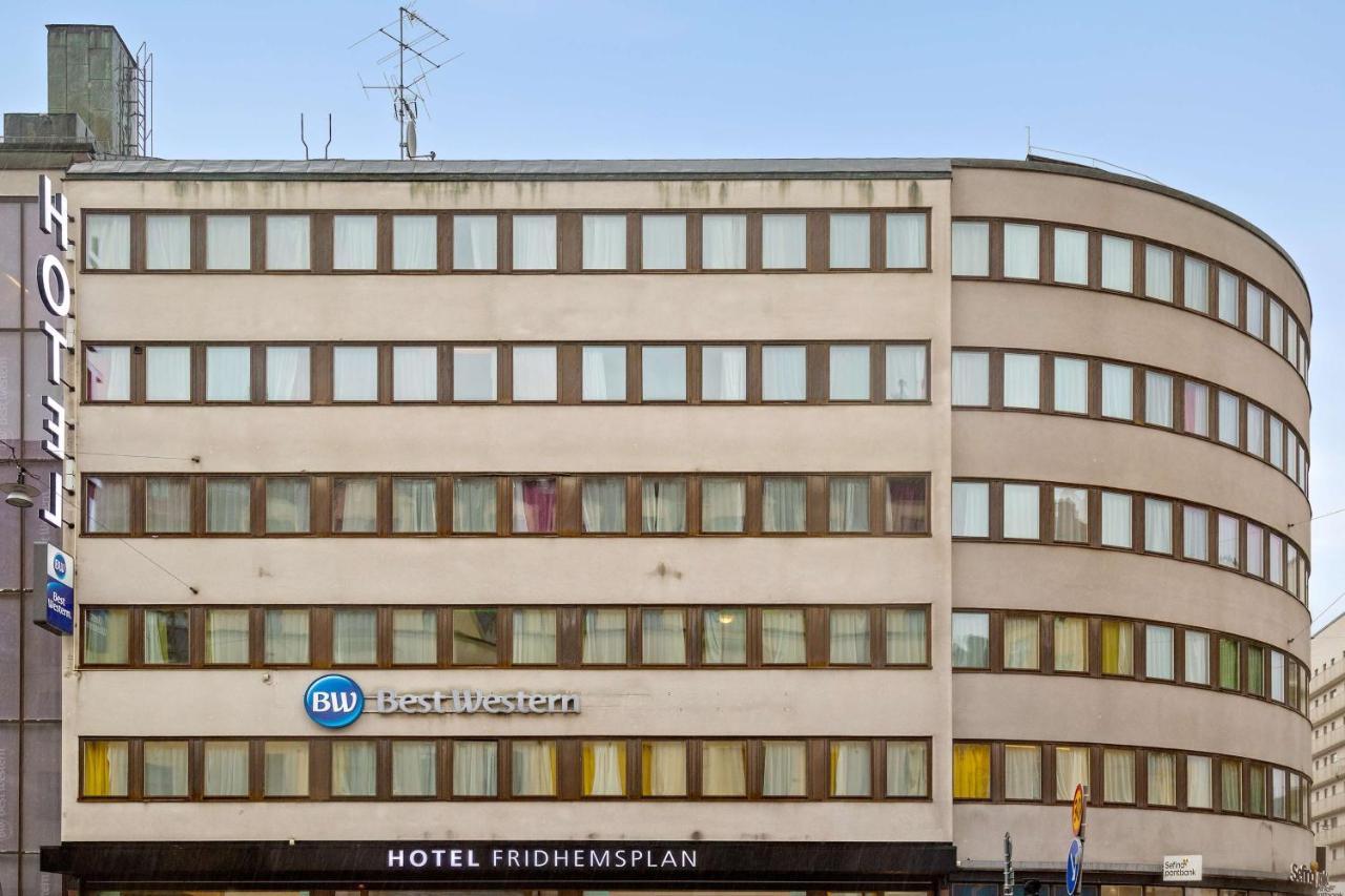 Best Western Hotel Fridhemsplan Stockholm Exterior foto